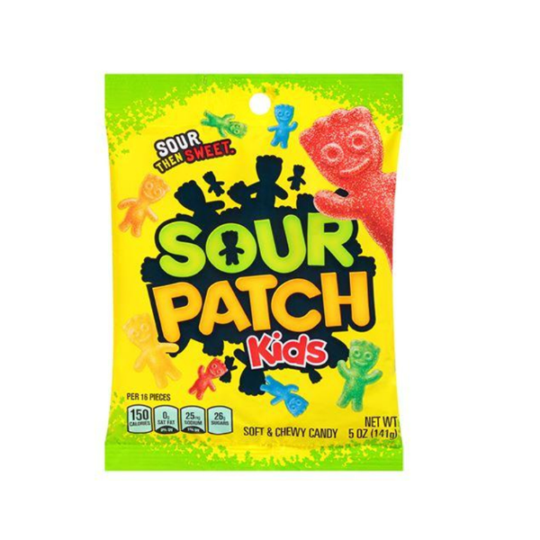 Sour Patch Kids Chewy Candy 141g