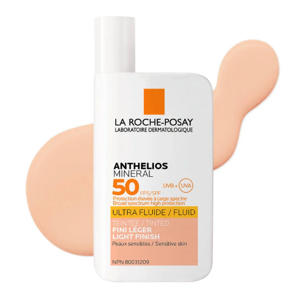 LA Roche-Posay Anthelios Mineral Tinted Ultra Fluid SPF-50 Facial Sunscreen 50ml - Shams Shopping Centre La Roche-Posay  