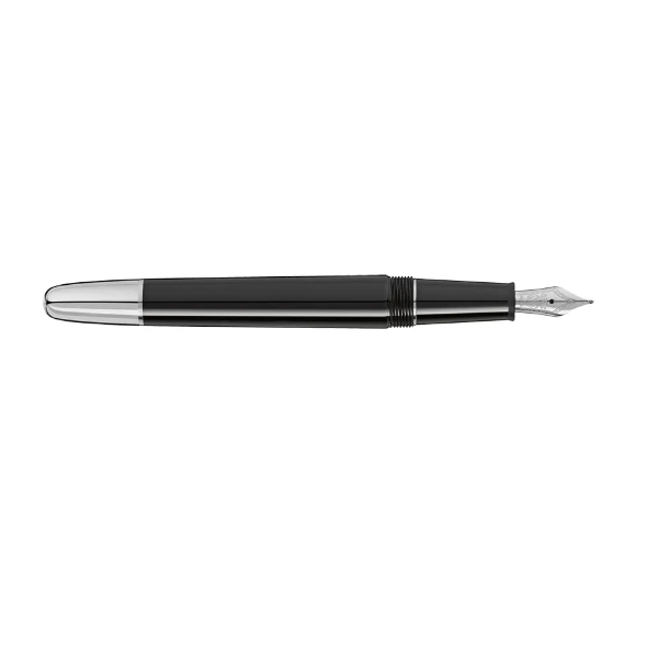 Montblanc Meisterstuck Solitaire Doue Geometric Dimension Platinum Classique 145 Fountain Pen 113334