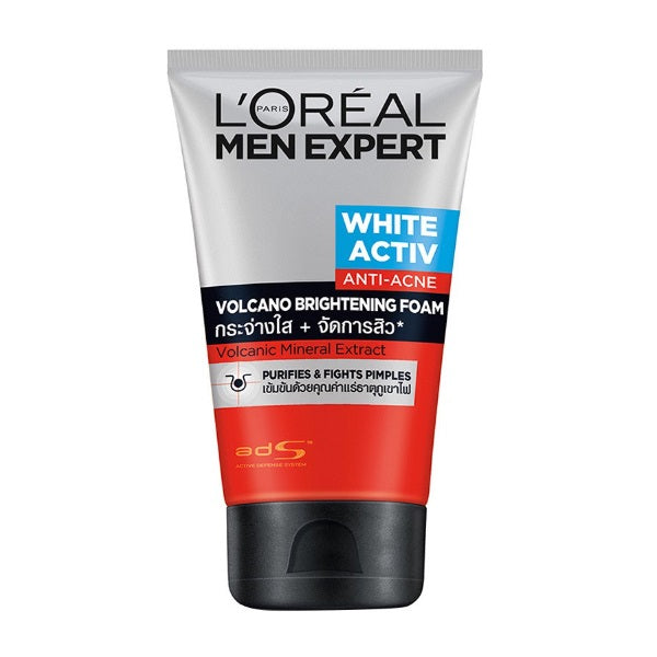 LOreal Men Expert White Active Total Skin Renewer Foam 100ml