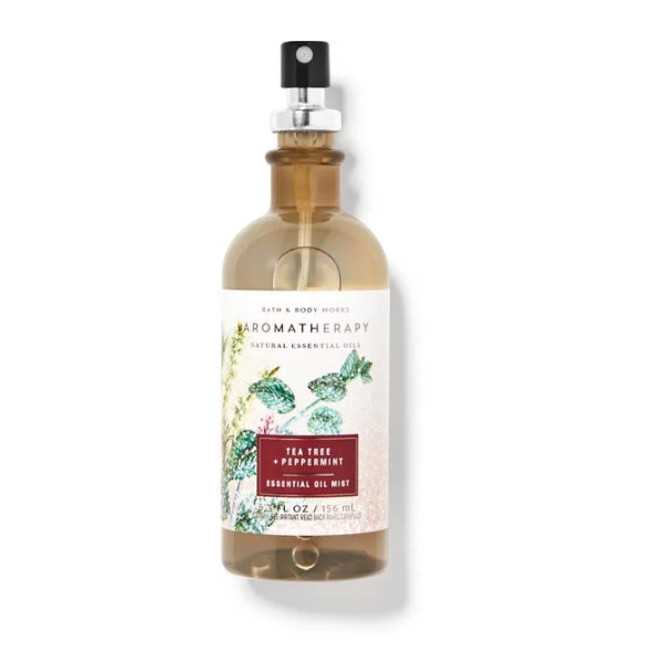 BBW Aromatherapy Tea Tree+Peppermint Essential Oil Mist 156ml - Shams Shopping Centre Bath & Body Works  