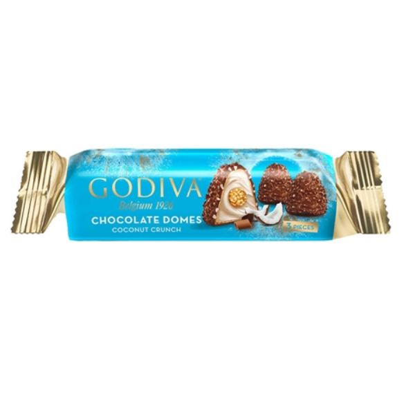 Godiva Chocolate Domes Coconut Crunch 30g