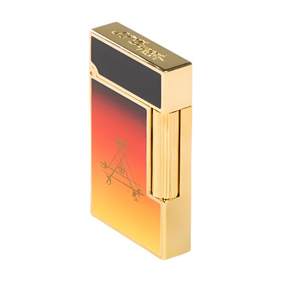 ST Dupont L2 Cling Montecristo Orange Lighter-C16036