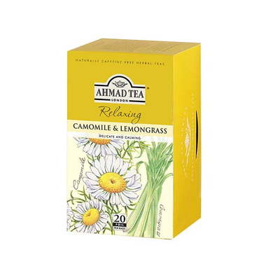 Ahmad Tea Infusion Camomile & Lemongrass 20s - Shams Shopping Centre Ahmad Tea  