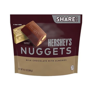 Hershey's Nuggets Milk Chocolate Alomonds 286g - Shams Shopping Centre Hersheys  