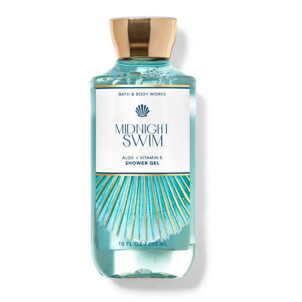 BBW Midnight Swim Body Wash 295ml - Shams Shopping Centre Bath & Body Works  