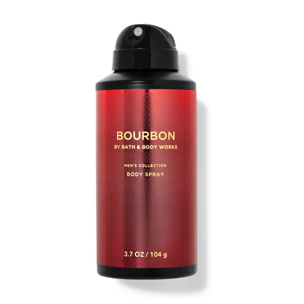 BBW Men's Bourbon Body Spray 104g - Shams Shopping Centre Bath & Body Works  
