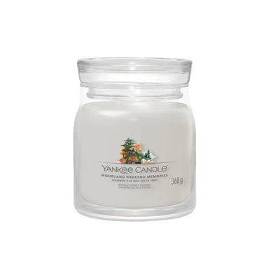 Yankee Woodland Eeekend Memories Candle 368g - Shams Shopping Centre Yankee  