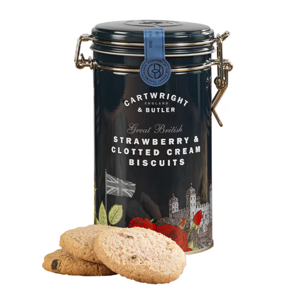 Cartwright and Butler The London Collection Strawberry & Clotted cream 200g - Shams Shopping Centre Cartwright & Butler  