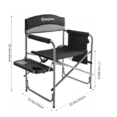 King Camp Folding Director Chair KC1904 grey - Shams Shopping Centre King Camp  