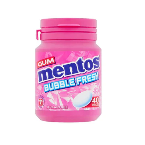 Mentos Sugarfree Bubblegum 40p Gum 56g - Shams Shopping Centre Mentos  