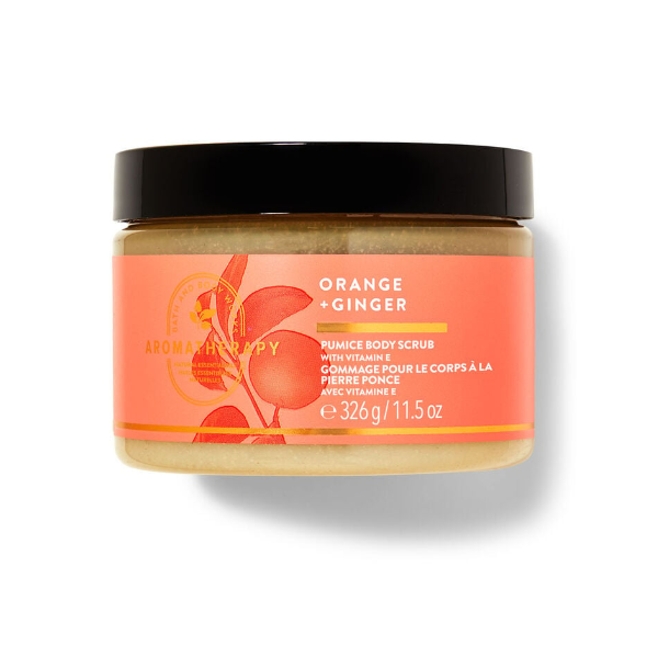 BBW Aromatherapy Orange +Ginger Pumice Body Scrub 326g - Shams Shopping Centre Bath & Body Works  