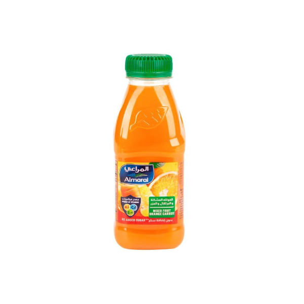 Almarai Mixed Fruit Orange & Carrot Juice 200ml
