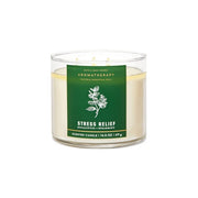 BBW Aromatherapy Stress Relief 3 Wick Scented Candle 411g - Shams Shopping Centre Bath & Body Works  