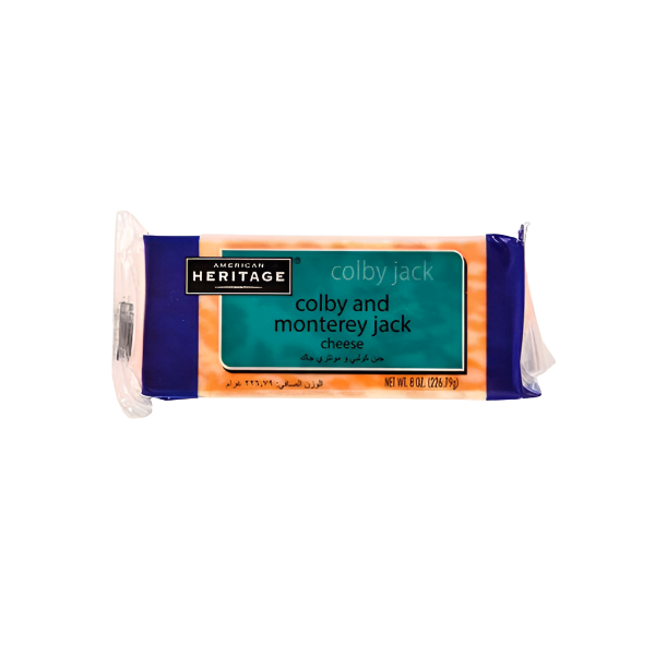 Heritage Colby And Monterey Jack Cheese 226g - Shams Shopping Centre Heritage  