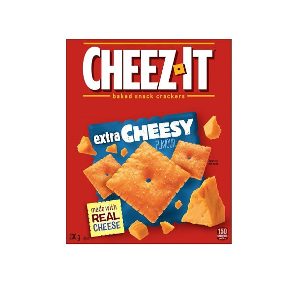 Cheez It Extra Cheesy Crackers 200g