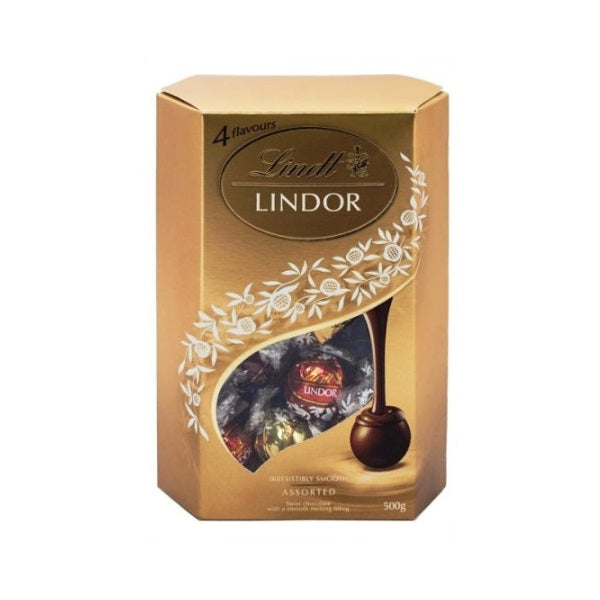 Lindt Lindor Milk Chocolate Assorted Ball 500g