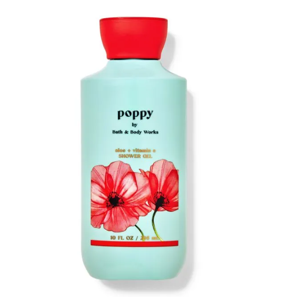 BBW Poppy Shower Gel 295ml - Shams Shopping Centre Bath & Body Works  