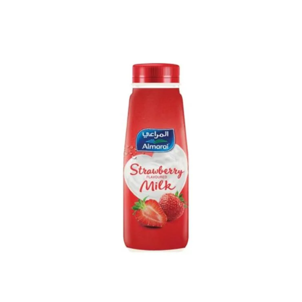 Almarai Strawberry Milk 225ml - Shams Shopping Centre Almarai  