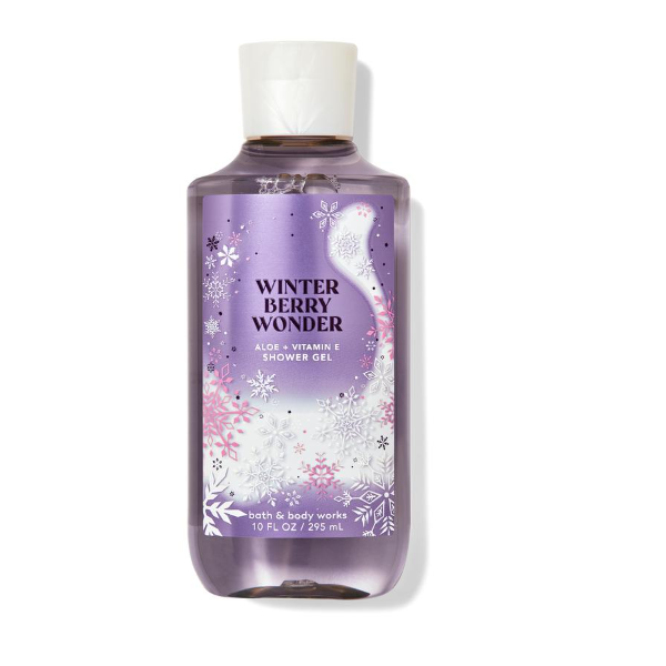 BBW Winter Berry Wonder Shower Gel 295ml - Shams Shopping Centre Bath & Body Works  