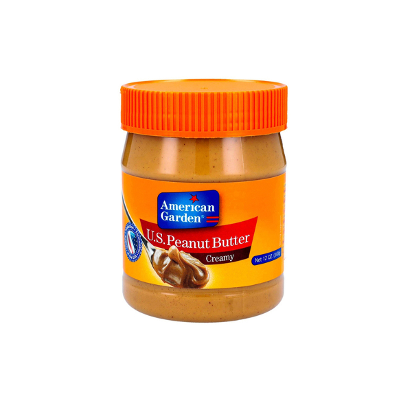 American Garden Peanut Butter Creamy 340g - Shams Shopping Centre American Garden  