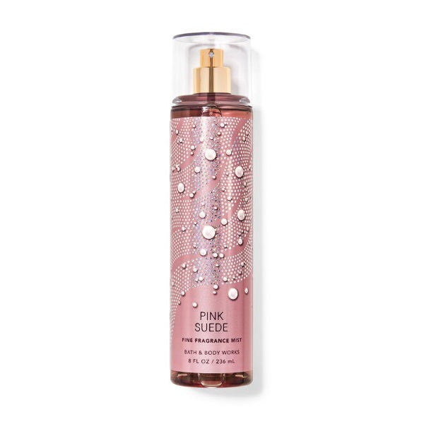 BBW Pink Suede Fine Fragrance Mist 236ml - Shams Shopping Centre Bath & Body Works  