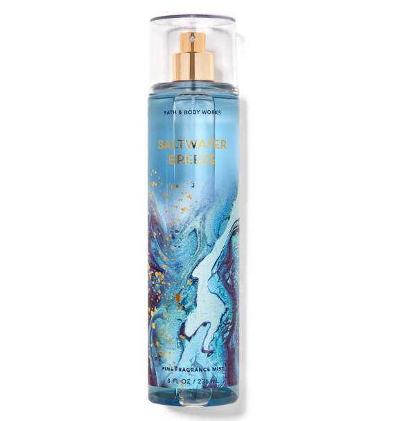 BBW Saltwater Breeze Fine Fragrance Mist 236ml - Shams Shopping Centre Bath & Body Works  