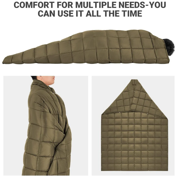 King Camp 400 Blanket Olive KS 1902 - Shams Shopping Centre King Camp  