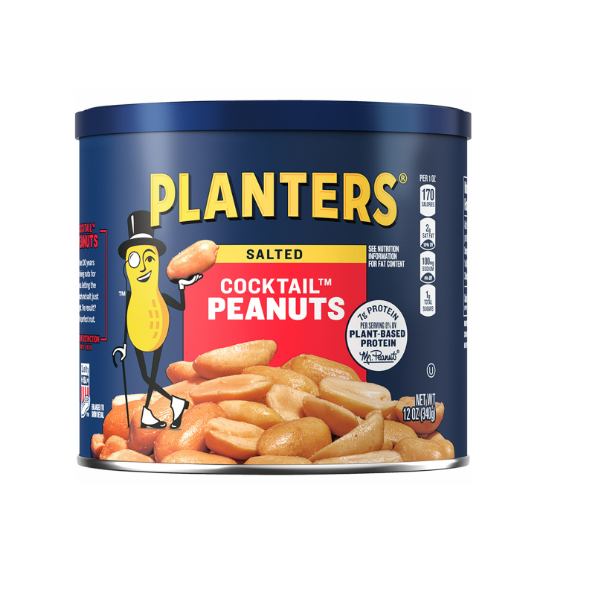 Planters Salted Cocktail Peanuts 12OZ (340g) - Shams Shopping Centre Planters  