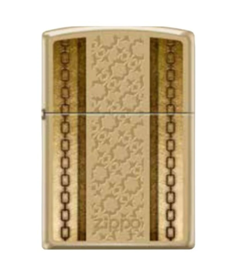 Zippo 254B 401062 Brass Chain And Pa - Shams Shopping Centre Zippo  