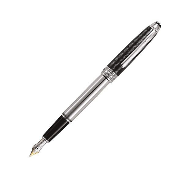 Montblanc Meisterstuck Solitaire Carbon & Steel Pen-5826 - Shams Shopping Centre Mont Blanc  