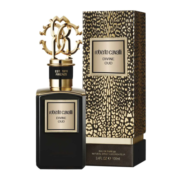 Roberto Cavalli Gold Collection Divine Oud Intense 100ml - Shams Shopping Centre Roberto Cavalli  