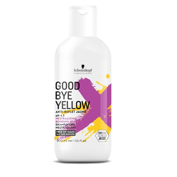 Schwarzkopf Goodbye Yellow Neutralizing Wash Shampoo 300ml - Shams Shopping Centre Schwarzkopf  