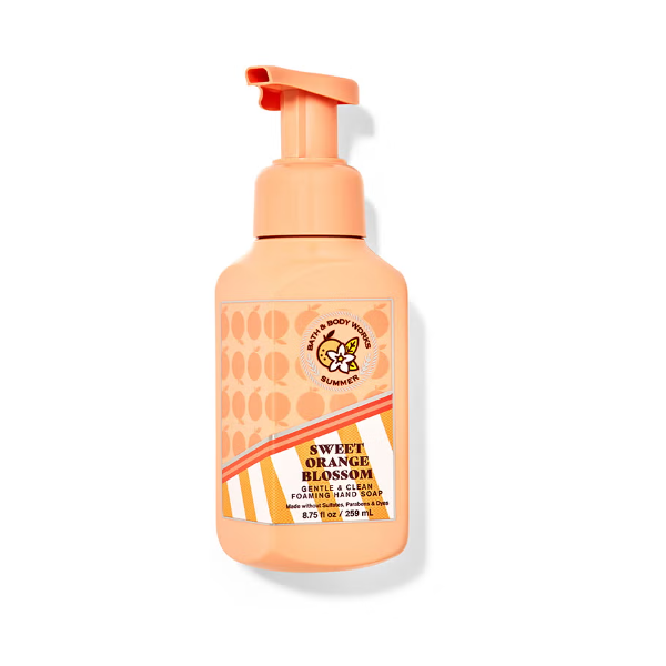 BBW Sweet Orange Blossom Gentle Foaming Hand Soap 259ml - Shams Shopping Centre Bath & Body Works  