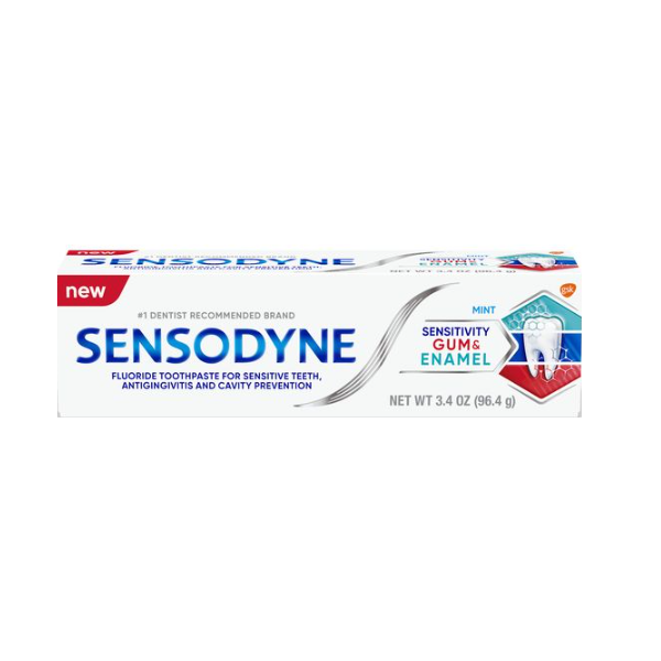 Sensodyne Sensitivity Gum & Enamel Mint Toothpaste 96.4g (3.4.Oz)