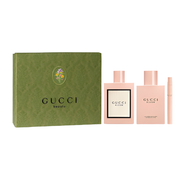 Gucci Guilty Bloom 3p EDP Gift Set - Shams Shopping Centre Gucci  