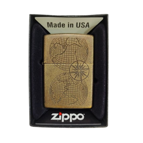 Zippo 401184 201Fb World Maps