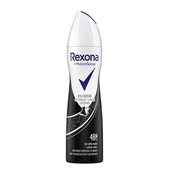 Rexona Women Invisible Black+White Clothes Deodorant Spray 200ml 200ml - Shams Shopping Centre Rexona  