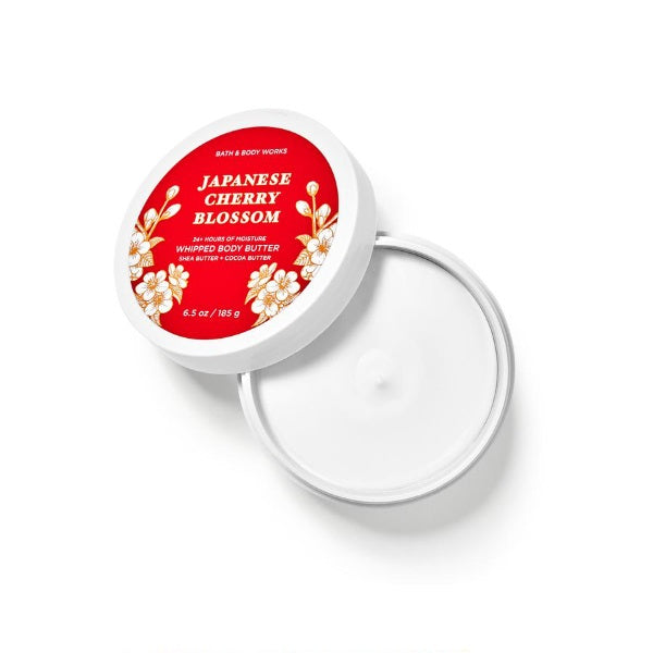 BBW Japanese Cherry Blossom Whipped Body Butter 185g - Shams Shopping Centre Bath & Body Works  