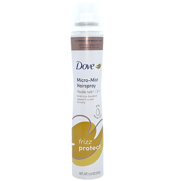 Dove Micro Mist 3 Frizz Protect Hairspray 155g - Shams Shopping Centre Dove  