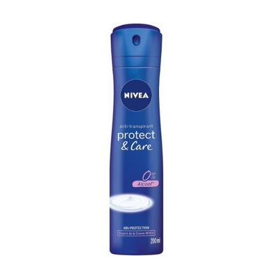 Nivea Women Protect & Care 0% Body Spray 200ml - Shams Shopping Centre Nivea  