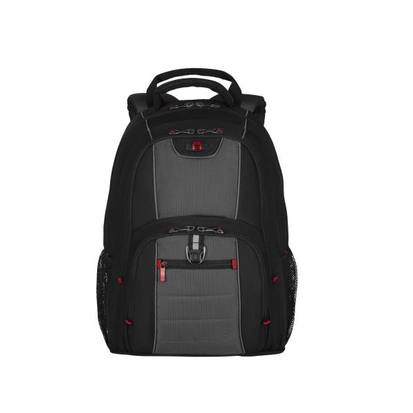 Wenger SwissGear Pillar Backpack- 600633 Black/Grey – Shams Shopping Centre