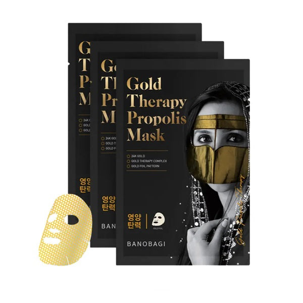 Banobagi Gold Therapy Propolis Mask 30g - Shams Shopping Centre Banobagi  