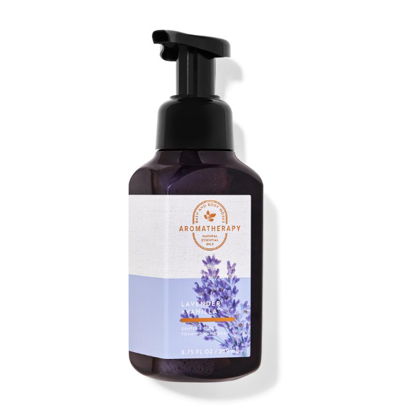 BBW Aromatherapy Lavender + Vanilla Gentle Foaming Hand Soap 259ml