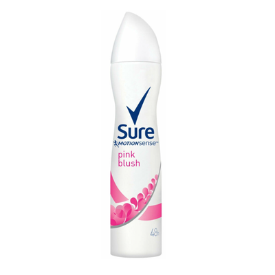 Sure Pink Blush Deodorant 250ml - Shams Shopping Centre Sure  