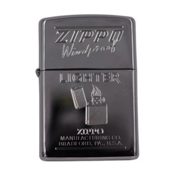 Zippo 250 184633 Reg Hi Pol Chrome Zip