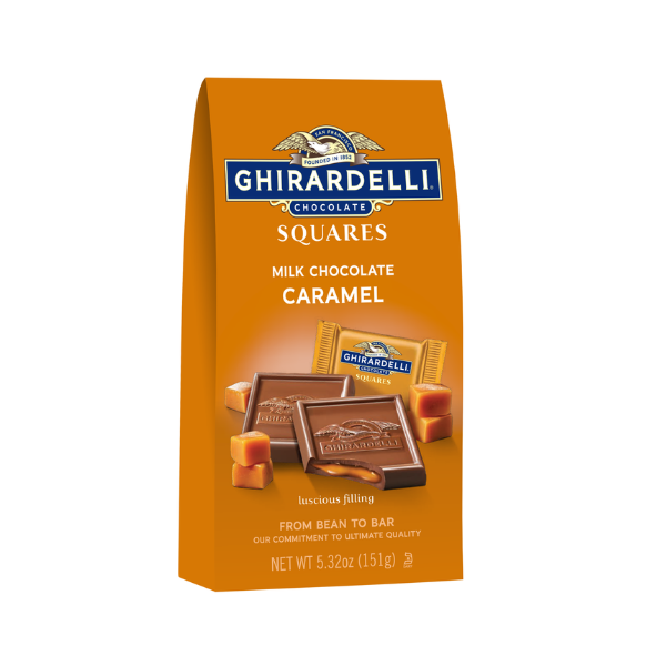Ghirardelli Squares Milk Chocolate Pouch 151g