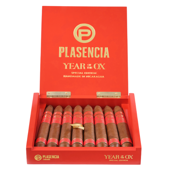 Plasencia Year of The Ox 8-Cigar Box  (Full Box) - Shams Shopping Centre Plasencia  