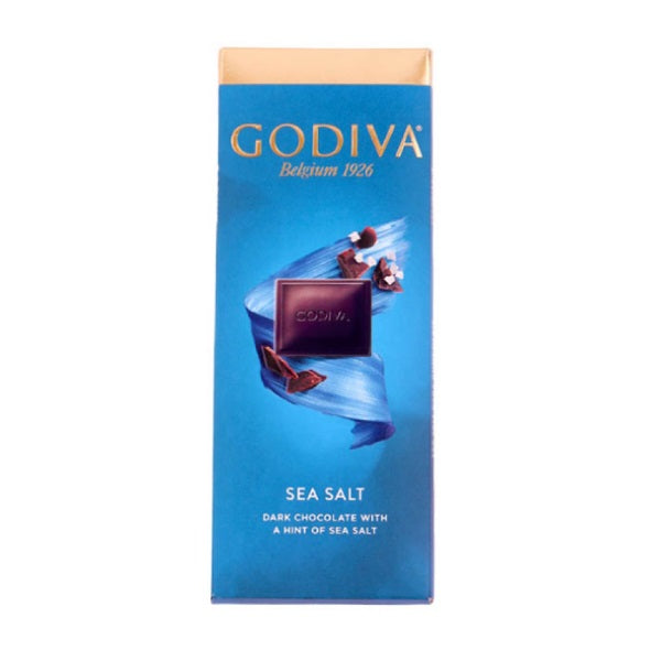Godiva Sea Salt Dark Chocolate 90g - Shams Shopping Centre Godiva  