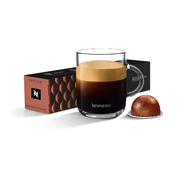 Nespresso Roasted Hazelnut 85% Pods 125g - Shams Shopping Centre Nespresso  